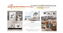 Desktop Screenshot of claudiahafnerwatercolor.com